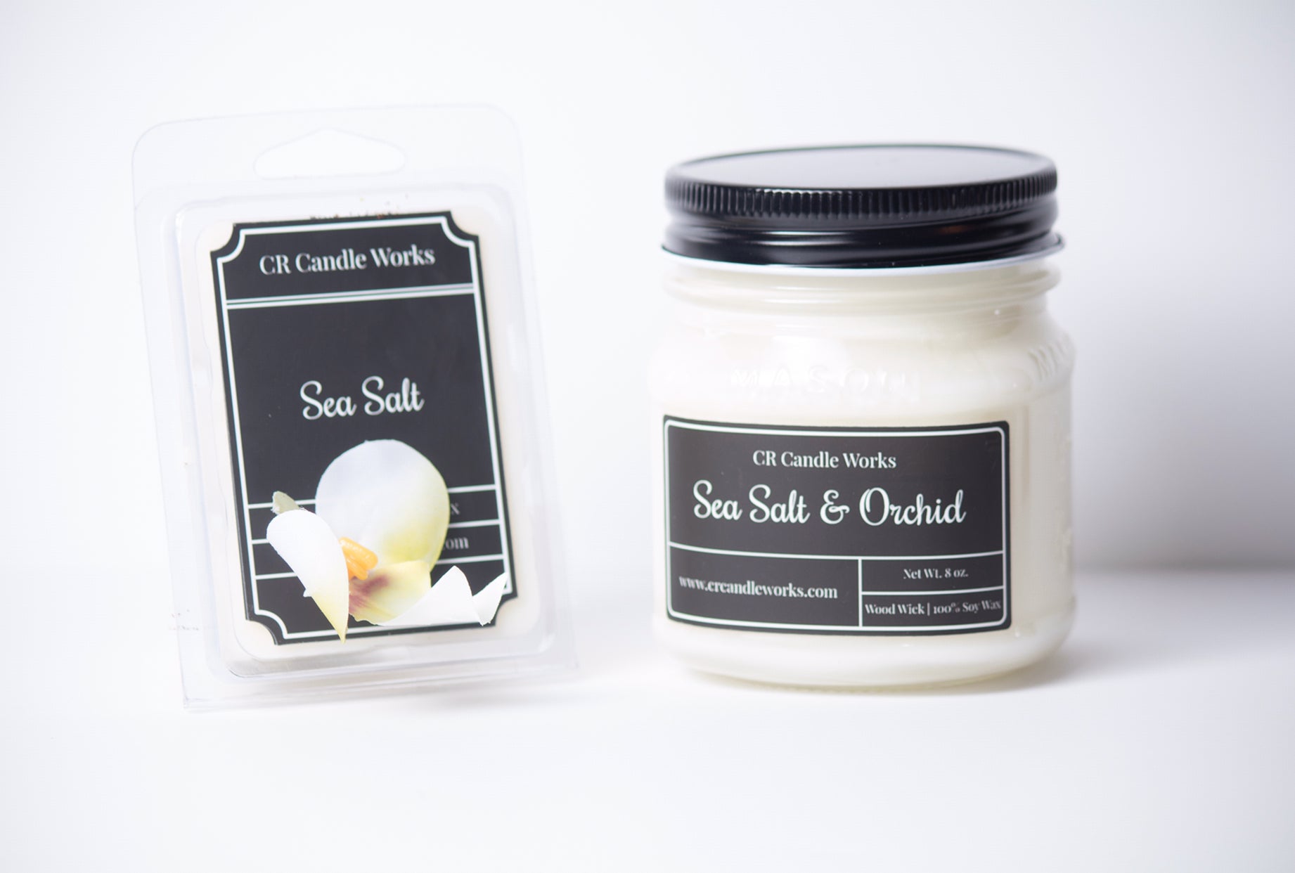 Sea Salt & Orchid - CR Candle Works